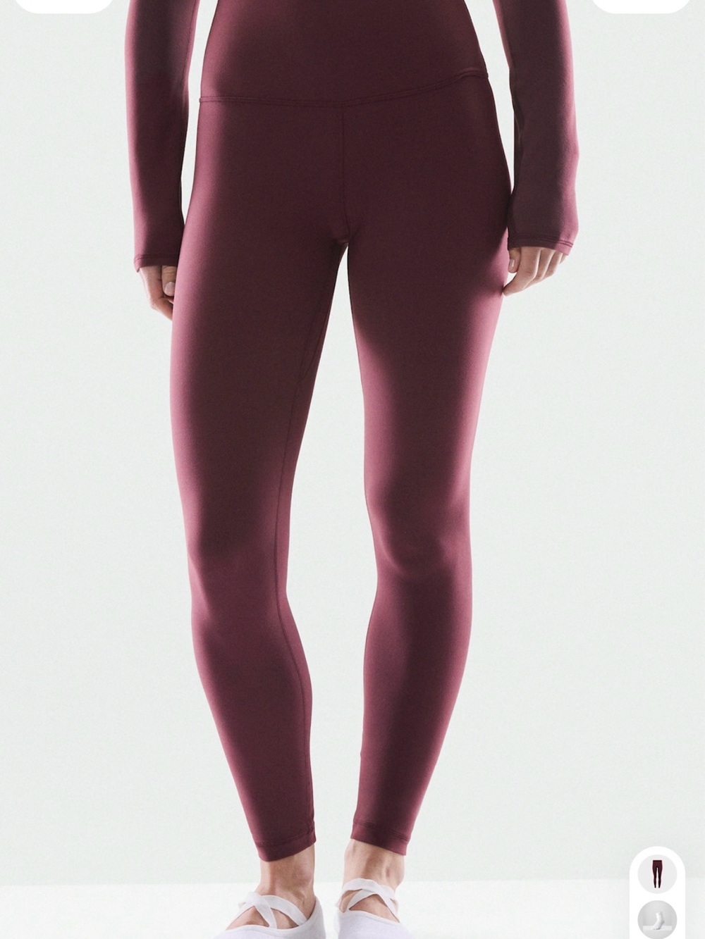 Aritzia Women’s High-Waist Performance Leggings — Gala Plum